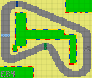 Karte „Mushroom Cup - Mario Circuit 1“